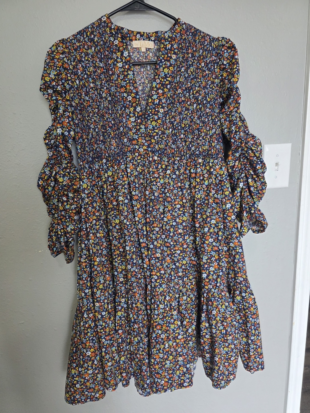 By TiMo Dress Floral Navy Blue